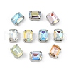 Brass Glass Rhinestone Sew on Rhinestones RGLA-U001-08P-01-1