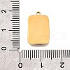 304 Stainless Steel Pendants STAS-A114-06G-B-3