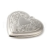 Rack Plating Brass Locket Pendants KK-M263-02B-P-2