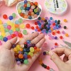 Transparent Acrylic Beads FACR-YW0001-05B-5