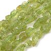 Raw Rough Natural Peridot Beads Strands G-M453-C02-2