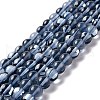 Synthetic Moonstone Beads Strands G-E573-02C-30-2