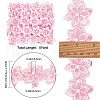 Gorgecraft 5 Yards Organza Lace Embroidery Costume Accessories DIY-GF0005-18E-2
