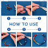   24Pcs 6 Styles Brass Fold Over Clasps FIND-PH0021-50-4