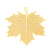 Brass Filigree Big Pendants KKC-T003-22G-1