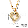 Elegant Fashion Angel Wing Heart Pendant Necklaces SW9517-1-1