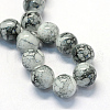 Baking Painted Glass Round Bead Strands DGLA-Q019-10mm-42-2