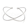 304 Stainless Steel Cuff Bangles BJEW-L682-033P-4