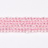 Transparent Glass Beads Strands GLAA-H021-03-08-2