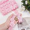Gorgecraft 5 Yards Organza Lace Embroidery Costume Accessories DIY-GF0005-18E-3