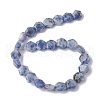 Natural Blue Spot Jasper Beads Strands G-K359-C17-01-3