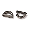 Zinc Alloy D Clasps PALLOY-A068-02B-2