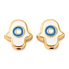 Rack Plating Brass Beads KK-H486-03G-04-1