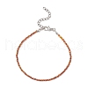 Glass Beads Stretch Bracelets Set for Women BJEW-JB11712-4