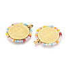 304 Stainless Steel Pendants STAS-N115-27A-G-2
