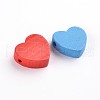Mixed Color Natural Wood Beads TB109Y-2
