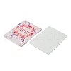 24Pcs 3 Colors Cardboard Necklace Display Cards CDIS-FS0001-07-3