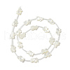 Natural White Shell Mother of Pearl Shell Beads BSHE-B005-01-2