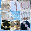   10 Set 10 Colors Transparent Glass Beads GLAA-PH0003-34-4