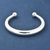 304 Stainless Steel Cuff Bangles BJEW-S161-08S-1-3