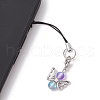 Moonstone Angel Moblie Straps HJEW-JM03147-3