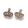 Tibetan Style Alloy Pendants TIBEP-EA9087YKG-AB-FF-1