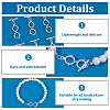 BENECREAT 6Pcs Pack Plating Brass Toggle Clasps KK-BC0013-84-4