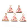 Alloy Enamel Pendants ENAM-Q446-005C-RS-1