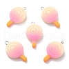 Ice Pop Resin Pendants RESI-F027-08-1