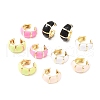 Brass Stripe C-Shaped Cuff Earrings EJEW-D321-04G-4