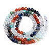 Natural Mixed Gemstone Beads Strands G-D080-A01-01-06-2