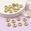 Brass Grade A Crystal Rhinestone Spacer Beads RB-A006-10MM-G-2