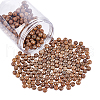 CHGCRAFT 180g Natural Wenge Wood Beads WOOD-CA0001-26B-1