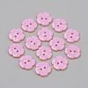 2-Hole Acrylic Buttons X-BUTT-Q037-08I-1