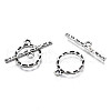 Tibetan Style Alloy Toggle Clasps TIBE-N011-055-2