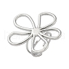 304 Stainless Steel Open Cuff Rings for Women RJEW-U060-04A-P-2