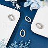 Beebeecraft 4Pcs Stainless Steel Spring Gate Rings STAS-BBC0005-74-4