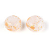 3/0 Baking Paint Glass Beads GLAA-G118-02J-2