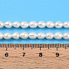 Natural Cultured Freshwater Pearl Beads Strands PEAR-N012-04Y-01-6