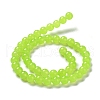 Natural & Dyed Malaysia Jade Bead Strands G-A146-8mm-A09-01-3