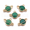 Alloy Enamel Pendants ENAM-O027-05B-1