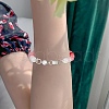 Beebeecraft 2 sets 2 Colors Extender Clasps Brass Micro Pave Cubic Zirconia Fold Over Extension Clasps FIND-BBC003-55B-6
