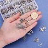 Tibetan Silver Anchor & Helm Pendants TIBEP-PH0004-15AS-4