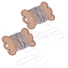 Unicraftale 20M 304 Stainless Steel Cardano Chains CHS-UN0001-32-1