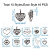 Yilisi  Tibetan Style Alloy Pendants TIBEP-YS0001-01AS-3