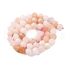 Natural Pink Aventurine Beads Strands G-NH0021-A14-01-3