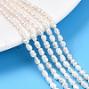 Natural Cultured Freshwater Pearl Beads Strands PEAR-N012-02N-01-1