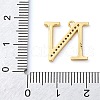 Rack Plating Brass Micro Pave Cubic Zirconia Pendant KK-H449-76G-04-3