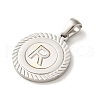 304 Stainless Steel Pendants STAS-I204-R-P-2