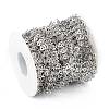 Tarnish Resistant Handmade 304 Stainless Steel Link Chains CHS-M004-08P-4